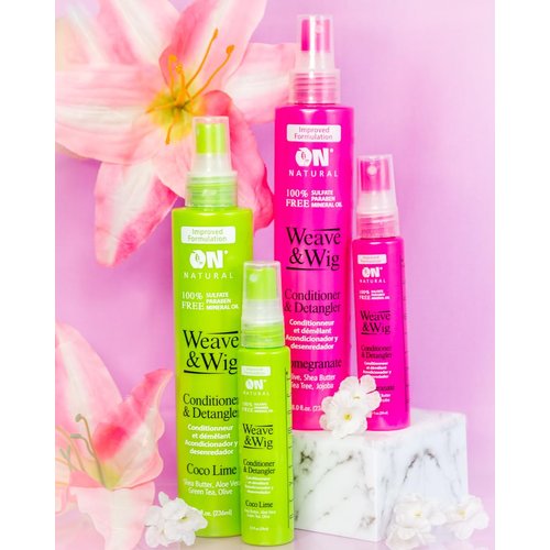 ON NATURAL - Weave & Wig - Detangler [Pomegranate] 4.5oz (Pack of 1)