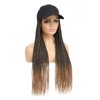 AliRobam Hat Wigs Baseball Cap with Senegalese Twist Braids Hair extensions Hat With Braided Hair attached for Black White woman (24inch, T27)