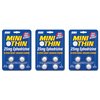 Mini Thin | Two-Way Action Caffeine Pills - High Speed Energy and Enhanced Stamina* - 205mg Caffeine; 25mg Ephedrizine (Yohimbe, DMAE, Green Tea, Whit