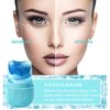WMKGG Ice Roller for Face, Ice Facial Roller for Face and Eye, Reusable Silicone Molder Facial Treatment Tools(Blue)