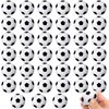 Foraineam 40 Pcs Mini Soccer Stress Balls 1.6 inch Foam Sports Squeeze Ball Relaxation Gadgets Bulk Small Foam Soccer Ball for Stress Anxiety Relief Carnival Party Decoration