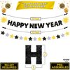 KatchOn, New Years Eve Party Supplies 2025 Set - Big, Pack of 25 | Black and Gold Happy New Year Banner, 2025 Balloon Numbers, New Year Foil Balloons | NYE Decorations 2025, New Years Decorations 2025