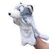 Plush Husky Hand Puppets Dog Stuffed Animals Toys for Imaginative Pretend Play Storytelling