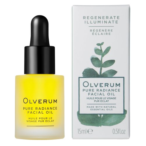 OLVERUM - Natural Pure Radiance Facial Oil | Clean, Vegan Skin Care (0.5 fl oz | 15 mL)