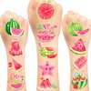 144PCS One in a Melon Temporary Tattoos Stickers for Watermelon Party Favor Birthday Party Decorations supplies Watermelon Goodie Bags Fillers Gifts for Boys Girls Kids