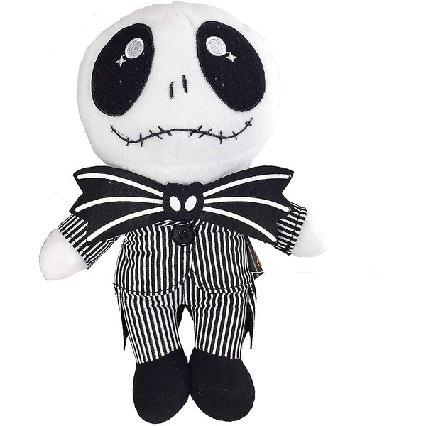 illuOKey Jack Skellington Plush Doll Nightmare Before Christmas Toys - Pumpkin King Plush Stuffed Lovely Baby Dolls, 9.5 Inches