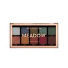 Profusion Cosmetics 10 Shade Eyeshadow Palette - High Pigmented Multi-Finish Colors, Vegan & Cruelty-Free, Create Stunning Looks On-the-Go - Travel-Friendly & Versatile Makeup, Meadow