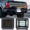 LED License Plate Light Compatible with 2015 2016 2017 2018 2019 2020 F150 Accessories License Plate Lights Assembly Tag Lamp Smoke Lens 6000K White