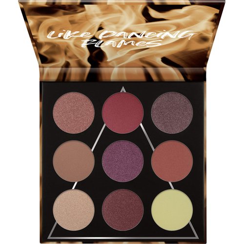 essence | FIRE Eyeshadow Palette | 9 Blendable Warm-toned Shades | Gluten & Paraben Free | Cruelty Free