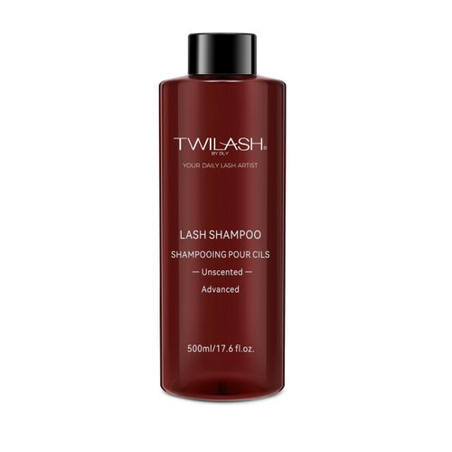 500ml Lash Shampoo Bulk, High-Purity Eyelash Cleanser for Extensions, Safe Makeup Remover, Non-irritating or Burning Formula Eyelid Foaming Cleanser for Professional Salon and Home Use (Unscented)