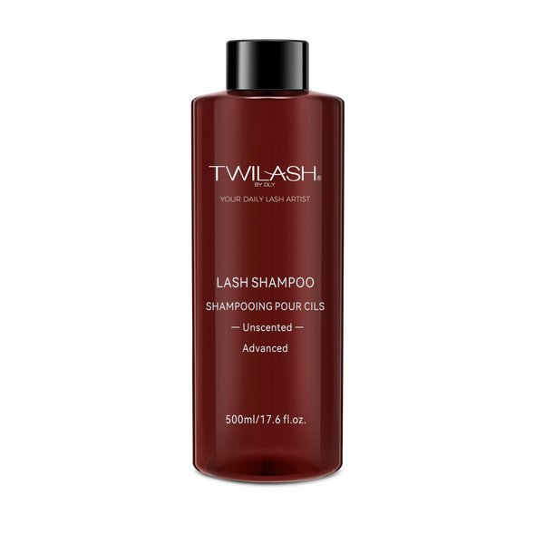 500ml Lash Shampoo Bulk, High-Purity Eyelash Cleanser for Extensions, Safe Makeup Remover, Non-irritating or Burning Formula Eyelid Foaming Cleanser for Professional Salon and Home Use (Unscented)