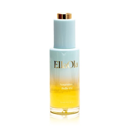 ELLAOLA Belly Oil for Pregnancy Stretch Marks &amp; Maternity Scars - Quick dry Formula with Squalene...