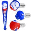 durony 12 Pieces Baseball Bat Inflates 22 Inch Inflatable Baseball Inflates, Baseball Party Supplies, Sports Theme Toy, Birthday Party Decorations