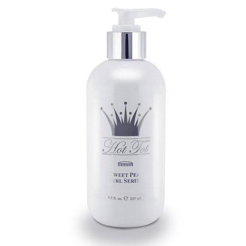 Hot Tot Sweet Pea Curl Cream, Ultra Light, White Tea, Shea Butter Grape Seed Oil- Cruelty Free Hair Care For Babies Toddlers and Children
