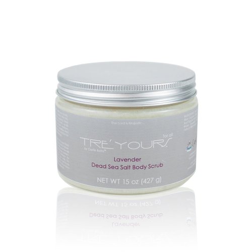 Castle Baths - Tre'Yours Lavender Dead Sea Salt Body Scrub - 15 oz