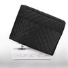Luxja Dust Cover for Sewing Machine, Sewing Machine Cover with Pockets for Extra Accessories (Compatible with Brother and Singer), Black (Quilted Fabric)