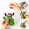 BeYumi Christmas Pickle Craft Kit - 123Pcs Christmas Pickle Craft Kit DIY Hanging Ornament Make Your Own Green Cucumber Decoration Set Xmas Holiday Party Favor Home Classroom Art Supplies for Kids