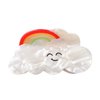 Rainbow Cloud Hair Clip,Acetate Claw Clips,Hair Clips for Women,Multicolored