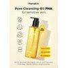 Hanskin Pore Cleansing Oil, Oil Cleanser for Face, Makeup Blackhead Remover, Korean Cleanser for Sensitive Skin [PHA] (10.14 oz)