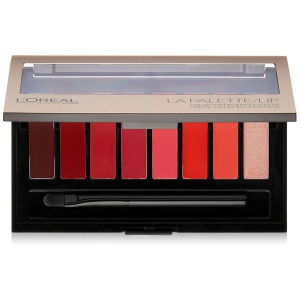L'Oreal Paris Cosmetics Colour Riche Red La Lipstick Palette, 0.14 Ounce