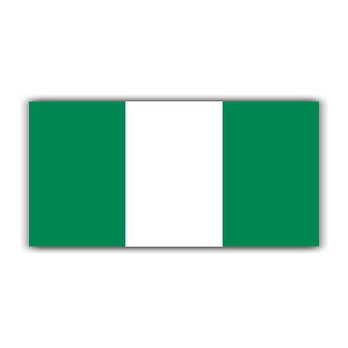 Womaha 30 Sheets Nigeria Flag Temporary Tattoos Fans Face Tattoo Stickers for Adults Kids Group Activity Props