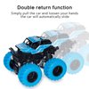 LONANDY 4 Pack Monster Truck Toys for Boys and Girls - Friction Powered Push and Go Toy Cars, Inertia Car Toy Set Stunt Toy Vehicles, Birthday Party Supplies for Toddlers Kids Ages 3+