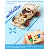 Poraxy STEM Kits for Kids Age 8-10-12, Building Remote Control Model Car, Wooden 3D Puzzles, Toys for Ages 8-13, Science Educational Projects Crafts, Gifts for 8 9 10 11 12 13 Year Old Teen Boys Girls