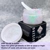 Holographi Face Body Glitter Gel, Sparkle Color Changing Face Glitter Gel for Body, Face, Hair and Lip Color Changing Sparkling Glitter Gel for Women Girls Music Festival Concerts Party (#03)