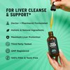 SuperBonsai Super Liver Support with Milk Thistle - All Natural Liver Cleanse Detox & Repair Aid - Doctor-Formulated Liver Supplement - Liquid Herbal Supplements for Liver Health - 1 Month Supply