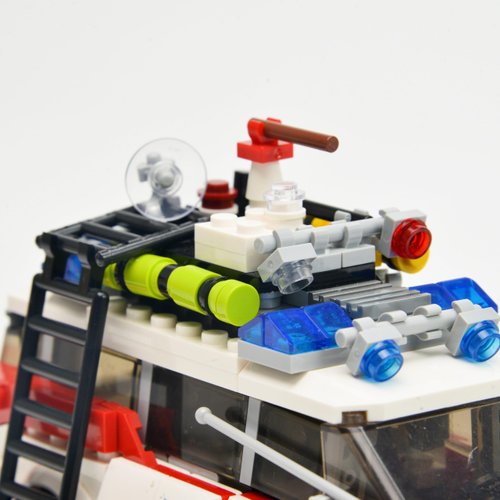 Mrkuriosity Ghost Car Model Building Block, for Car Lovers and Muscle Car Fans,The for Christmas,Halloween, Thanksgiving!（603PCS）