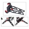 - QI HUO JU - Archery Bow Stand Folding Compound Bow Jack Kickstand Wide Limbs Bow Clamp Stands Ground Holder for Outdoor Hunting Shooting Accessories (Standard)