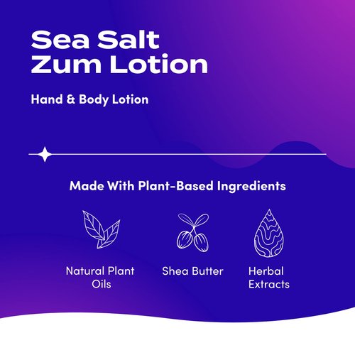 Zum Hand and Body Lotion - Sea Salt - 6 fl oz