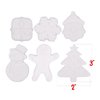 ArtCreativity Christmas Ceramic Painting Kit for Kids - 6 Ceramic Figures, 2 Paint Sets, and 2 Brushes - DIY Christmas Painting Crafts for Toddlers 3 4 5 6 7 8 - Kids’ Paint Activity Set