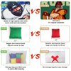 Football Game, Football Bean Bag Toss Game, Super Bowl Games Party Decorations, Football Party Games, Football Toss Across Game, Football Games for Kids Adults Outdoor Party Games Football Decorations