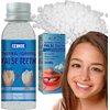 Fake Teeth Repair Kit, Provisional Fake Teeth Replacement Kit for Provisional Restoration of Missing & Broken Teeth Replace ment Dentures, DIY Heat Fit Beads. 【100% New 30Ml -1 Bottle】