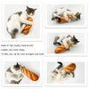 DOITOOL 1pc Bread Toy Loaf Bread Stuffed Puppy Dog Plush Food Pattern Stuffed Plush Cat Accessory Interaction Cat Teaser Plush Cat Teaser Funny Pet Supply Vocalize Accessories