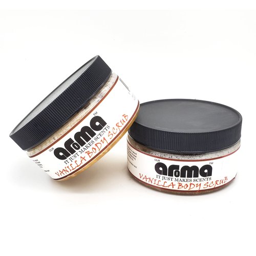 Our Aroma All Natural Vanilla Body Scrub 8 Ounce
