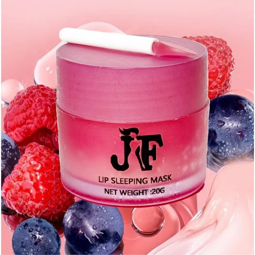 Generic Lip Care Product Organic Moisturizing Nourishing Night Lip Sleeping Repair Hydrating natural Lip Balm, Light Pink