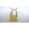 Generic Matte gold metal tree branches hair claw clip jaw clip