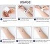 Dopetattoo 6 Sheets Temporary Tattoos Panther Tattoo Temporary Tattoo Neck Arm Chest for Women Men Adults