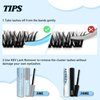 KevKev Lash Clusters 192 Pcs Individual Lashes Cluster Lashes Mixed Styles DIY Lash Extensions Eyelash Clusters Thin Band & Soft Lashes that Look Like Eyelash Extensions(Cloudy & Cirrus, D-10-18mix)
