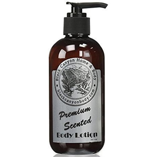 Black Canyon Raspberry Lemonade Scented Luxury Body Lotion with Lanolin and Jojoba Oil, 8 Oz