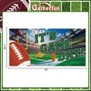 65" x 32.7" Football Banner for Tailgate & Football Party Decorations, Supplies and Photography - Football Party Backdrop