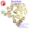 Bonka Bird Toys 3889 Pk24 Sola Squares Foot Talon Craft Part Natural Chew Cockatiel Parakeet Conure and Other Small Pets