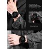 Boys Digital Watch Big Youth Sports Waterproof Military Back Light Teenager Watch (Black) 1426