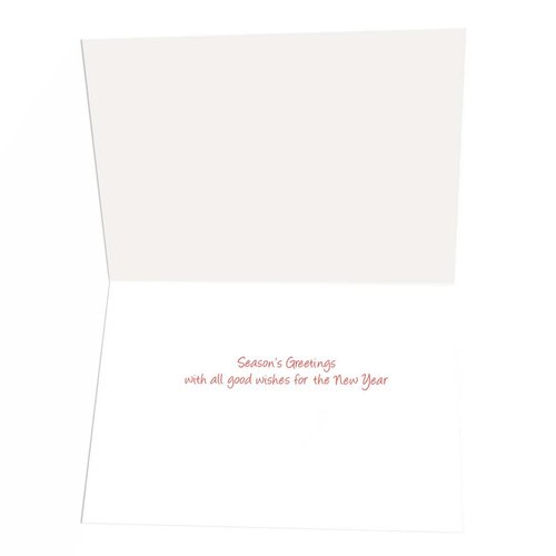 Stonehouse Collection - 18 Christmas Cards Boxed with Envelopes, Funny Christmas Cards, Season for Sharing, Funny Santa Holiday Greeting Card, Bulk Christmas Cards, Boxed Christmas Cards