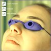 Super Sunnies Flexible Tanning Bed Goggles Eye Protection UV Glasses (Purple)