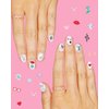 xo, Fetti Party Era Nail Stickers | 4 Sheets 544 Stickers | Concert Party Accessory, Bachelorette Decorations, Birthday Manicure, Bridesmaid Adhesive Press Ons