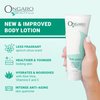 Ongaro Beauty Organic Body Lotion - Light Scent Body Moisturizer Skin Lotion, Moisturizing Care w/Aloe Vera, Cocoa Butter, Hyaluronic Acid, Shea Butter & Vitamin E, Lightweight, All Skin Types 8fl oz