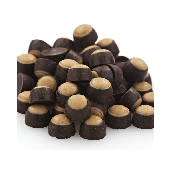 Mini Peanut Butter Buckeyes Dark Chocolate 1 pound buck eyes peanut butter candy